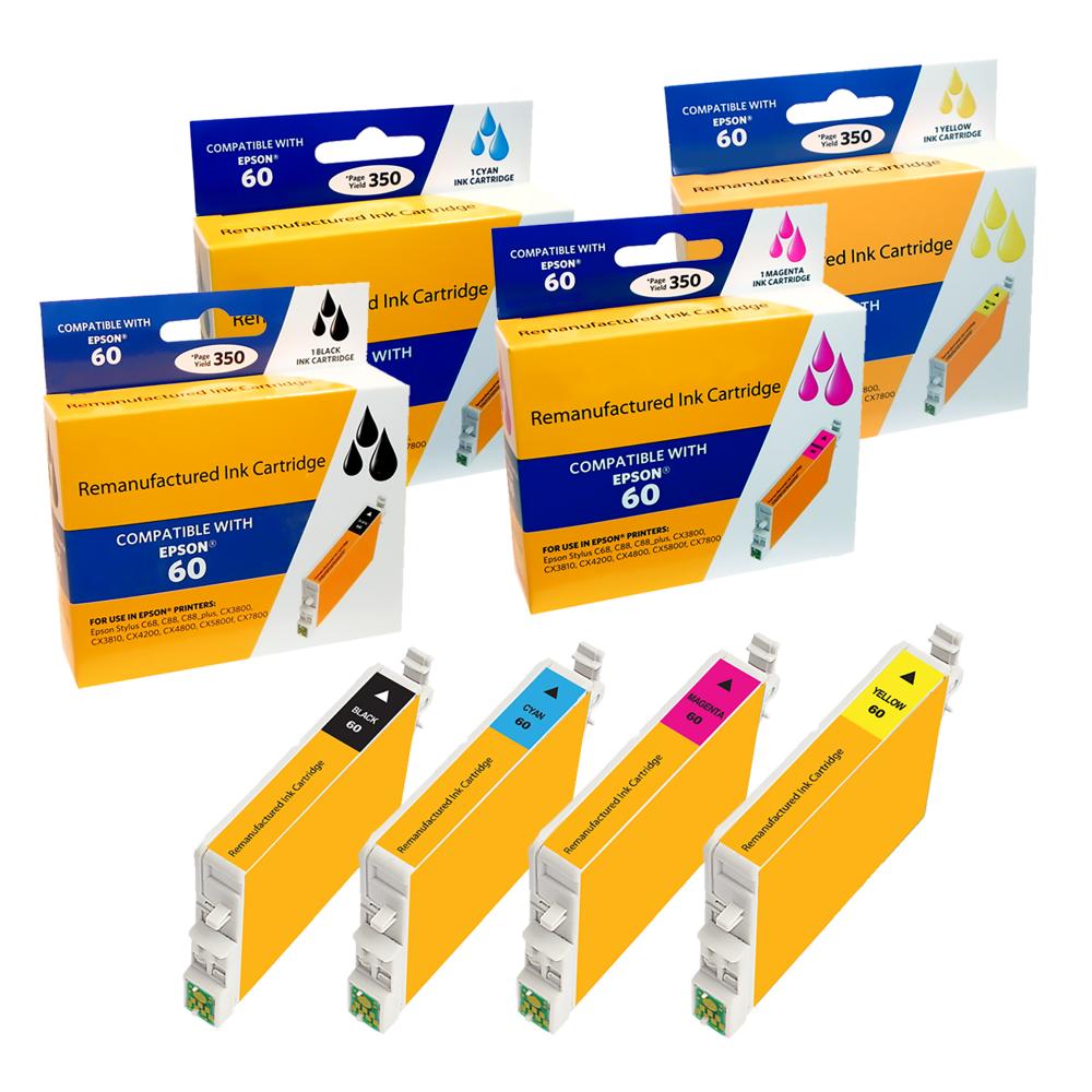 Compatible Epson 60 ink Cartridge Combo Pack - Gallery 2