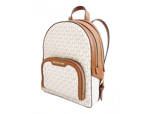Michael Kors Jaycee Vanilla Medium Backpack