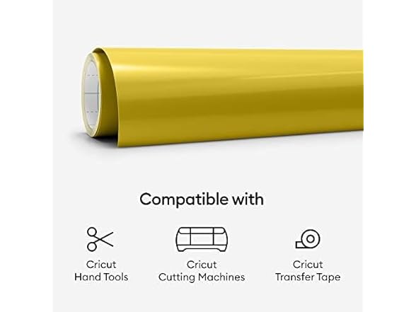 Cricut Premium Permanent Vinyl, 4ft Roll VARIES