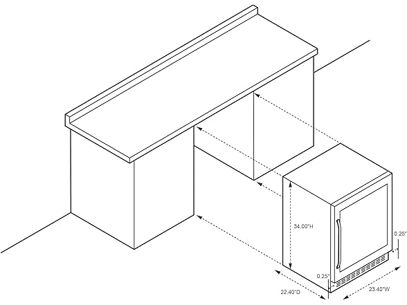 Newair Beverage Fridge - 162 Cans/54 Bottles