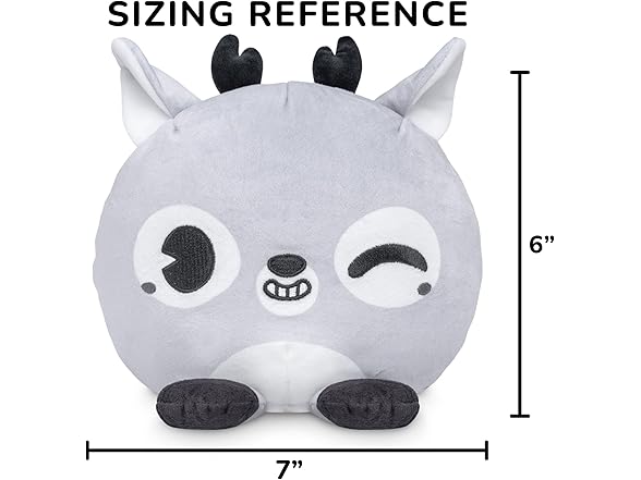 Teeturtle Reversible Retro Deer Plushie