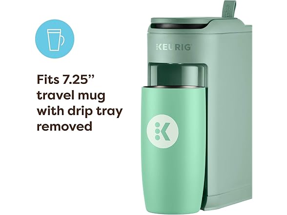 Keurig K-Mini Mate Single Serve K-Cup Coffee Maker- Green