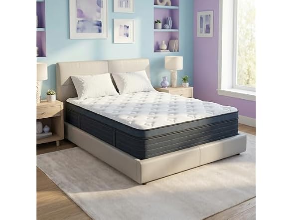 inight Luxury Twin Mattress, 12 Inch Hybrid Medium Firm Euro Top