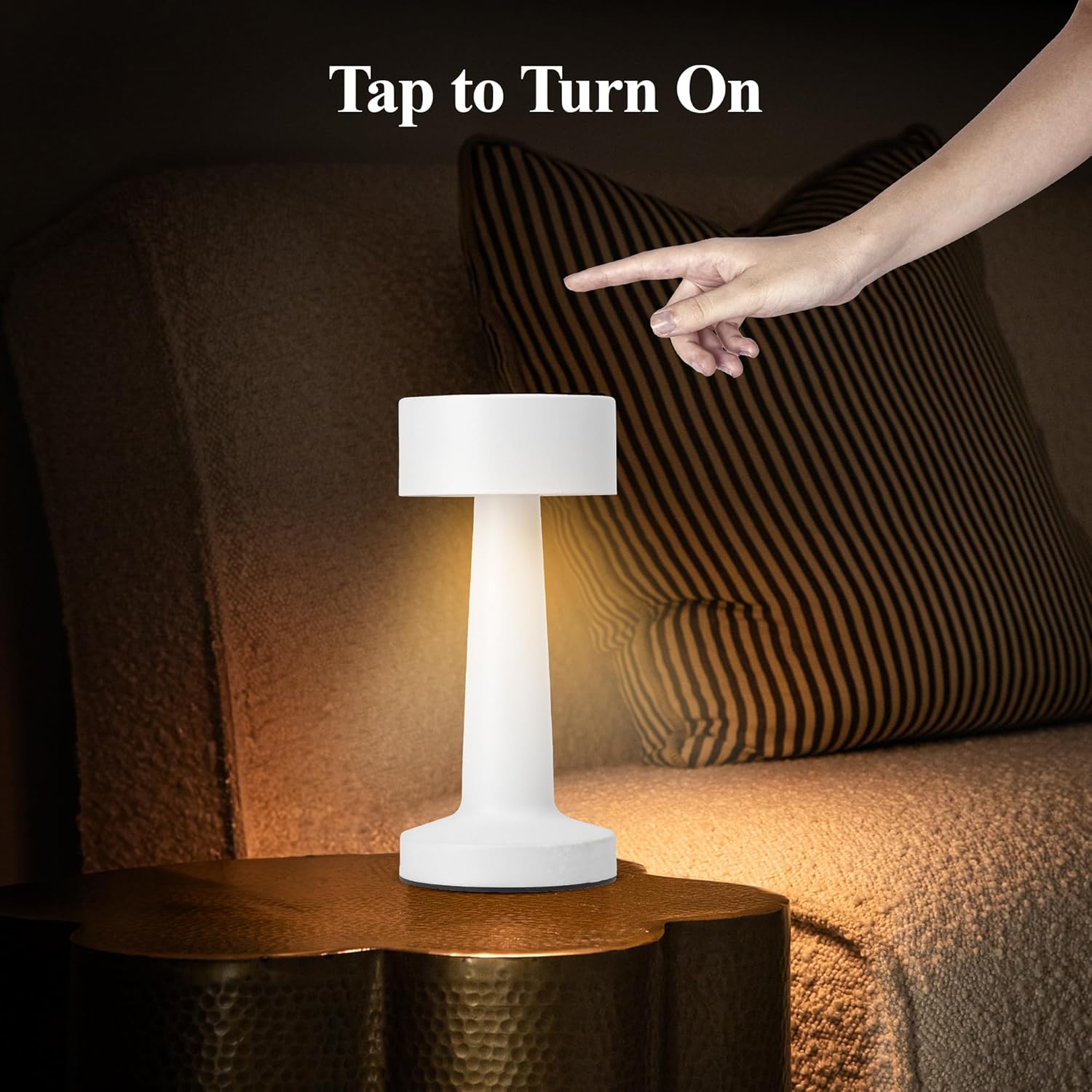 Bell+Howell Chelsea Cordless Table Lamp - Gallery 17