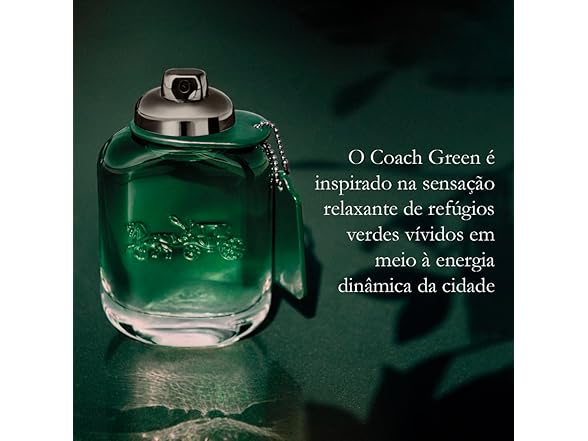 Coach Green 3.3 OZ EDT Spray for Men