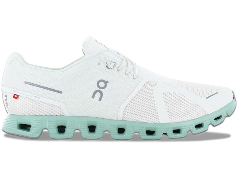 On Running  59.98369 8 On Running Cloud 5 Men's Shoes Undyed-White/Creek Undyed-White/Creek