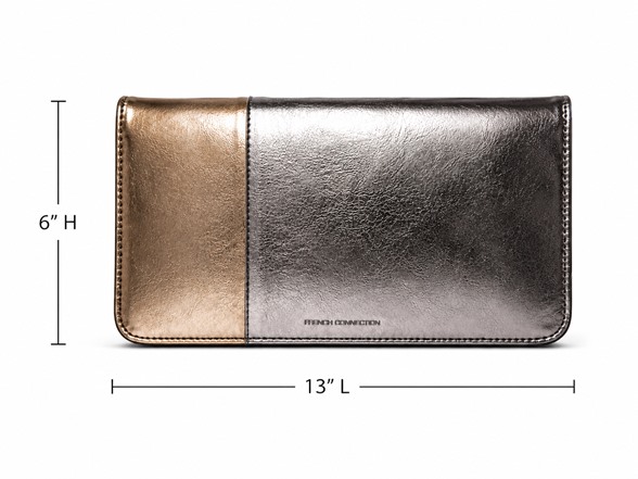 French Connection Foldover Clutch