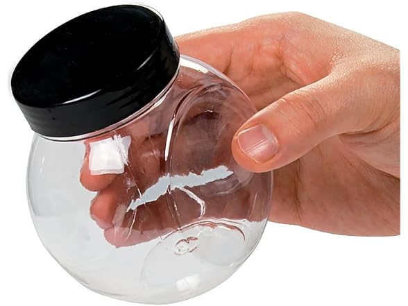 Round Storage Bottle - Crafts for Kids and
