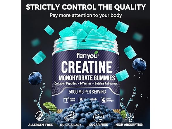 FENYOU Creatine Monohydrate Gummies