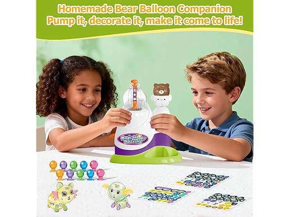 Ligamentexa Bear Pump Balloon Craft Kit
