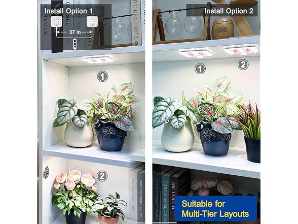 DOMMIA Under Shelf Grow Light Dimmable