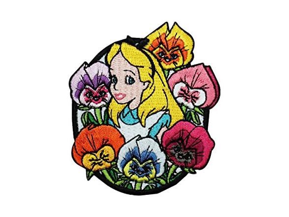 Alice in Wonderland Iron On Patch