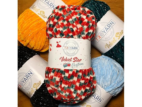 Troyarn Velvet Star (3- Skeins Pack)