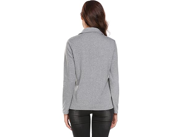 Zeagoo Women (L) Long Sleeve Blazer Open Jacket