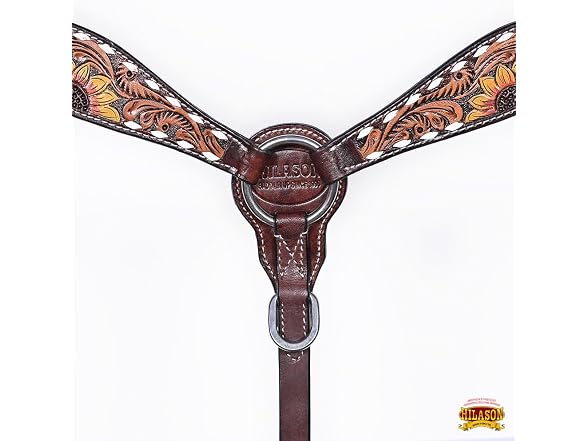 HILASON Western Horse Headstall Breast Collar