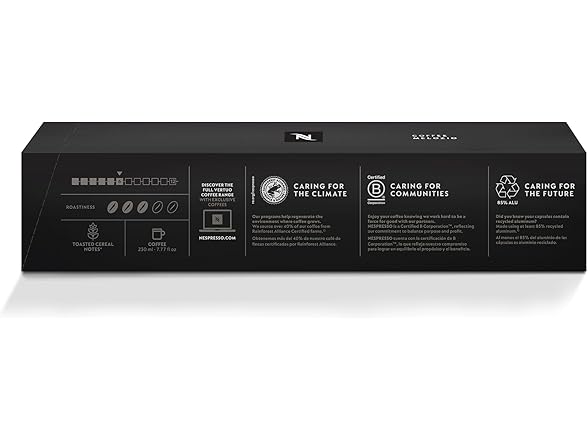 Nespresso Capsules Vertuo, Melozio, Coffee, 40-Ct