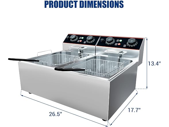 Takywep 11L Stainless Steel Electric