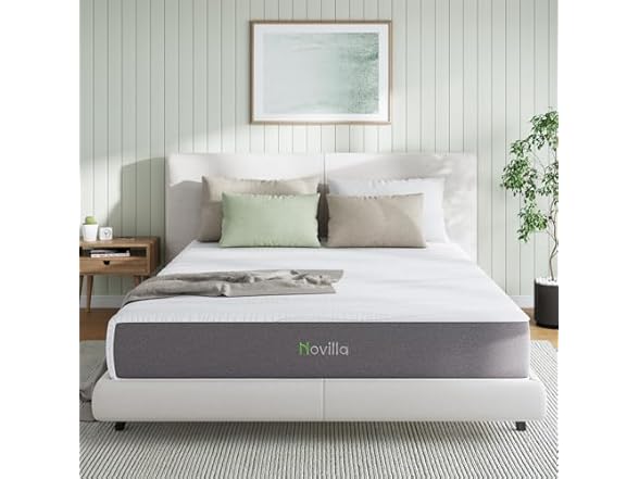 Novilla 10 Inch Memory Foam Full Mattress