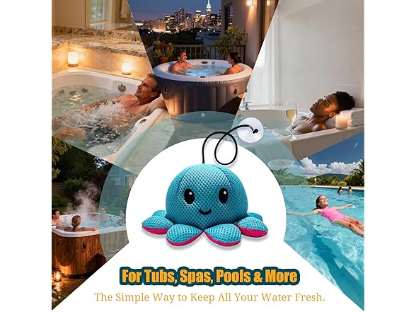Exqusdy Hot Tub Scum Absorber