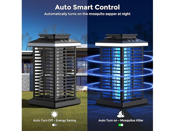 KOOSA Rechargeable Bug Zapper Outdoor