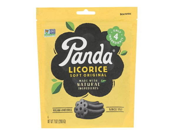 1PK Panda Licorice, Soft Original, Fat Free