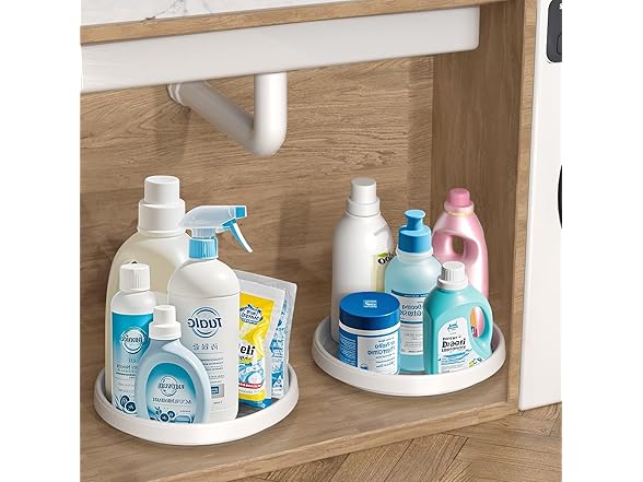 P PRETIRENO Lazy Susan Turntable Organization