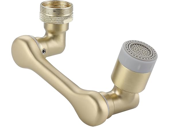 Genpe Brushed Golden Swivel Faucet