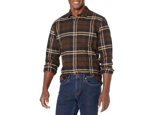 Dark Brown Plaid