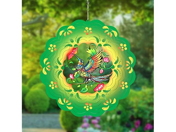 GOTOME Hummingbirds Wind Spinner