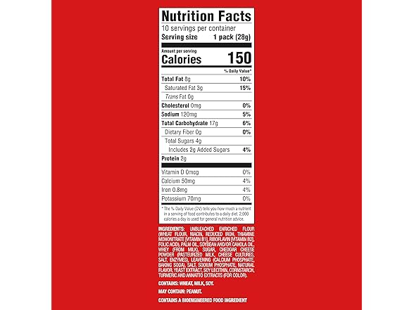 (1) Ritz Bits Lunch Snacks 40-pack