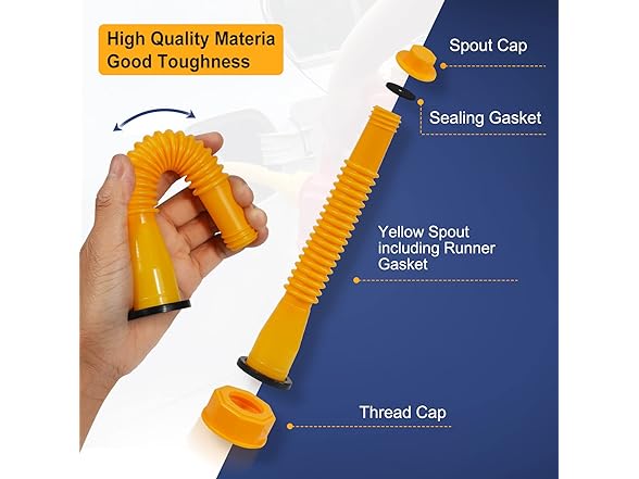 Gas Can Spout Replacement Kit