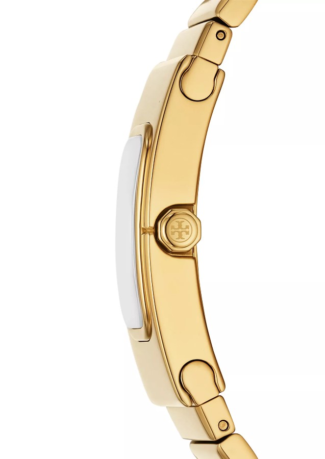 Tory Burch Women's The T Gold-Tone Stainless Watch - Gallery 4