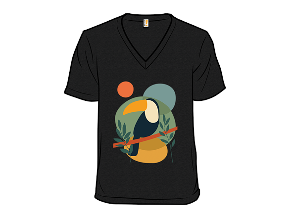 Toucan and Plants