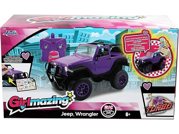Girlmazing 1:16 Jeep Wrangler RC Radio Control Cars