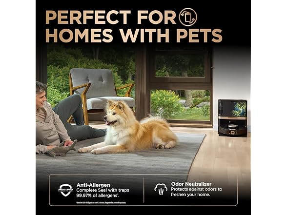 Shark Robot Vacuum & Mop Combo RV2820ZE