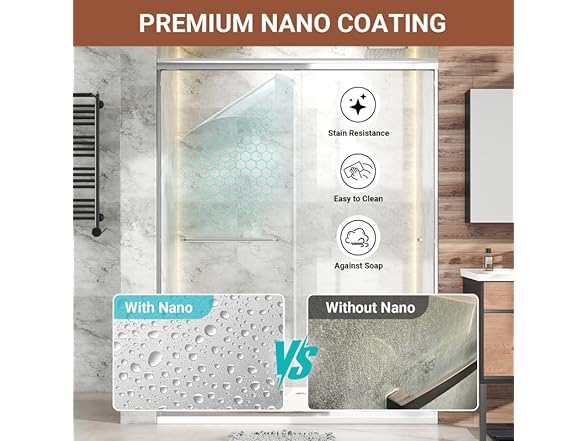 Double Sliding Shower Door