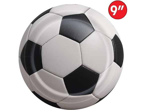 Beistle Soccer Paper Plates – 16 Pack