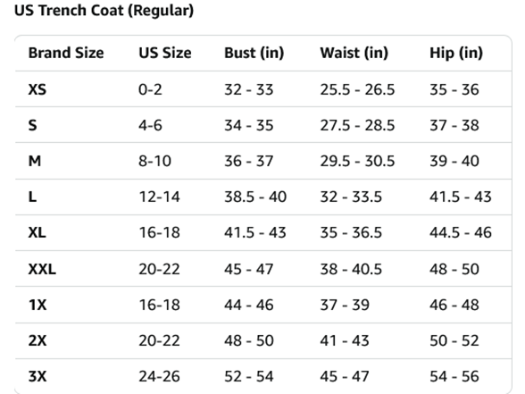 Eddie Bauer (M & L) GIRL ON THE GO TRENCH