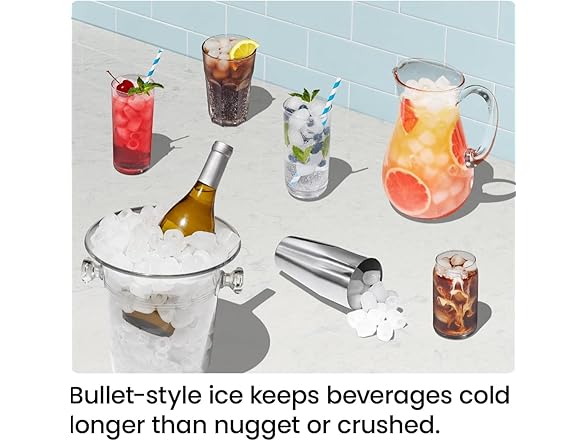 ICEMAN Dual-Size Ice Maker Countertop - Portable