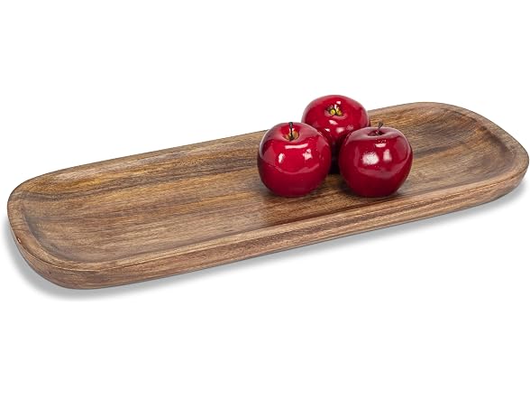 Abbott Collection Large Oval Shallow Bowl - Mangowood