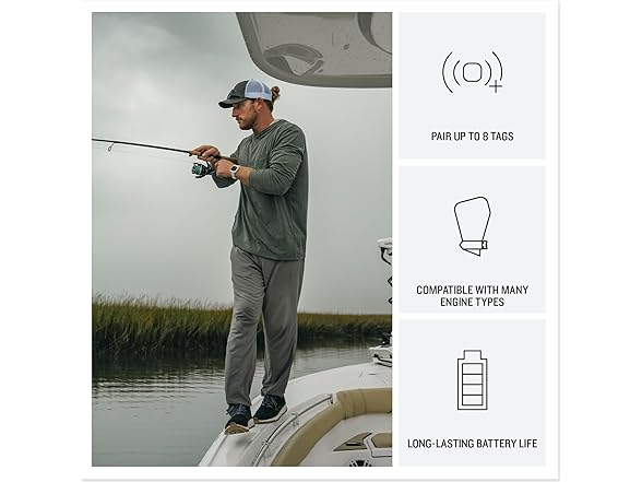 (NEW) Garmin OnBoard Mob Tag, Wireless