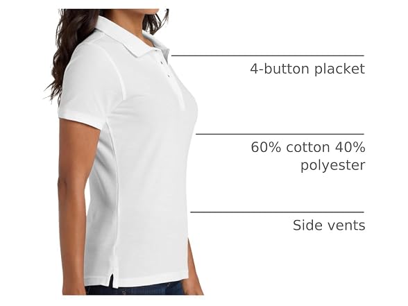 Port Authority Women (3XL) Core Classic Pique Polo