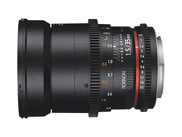Rokinon 35mm T1.5 Cine DS Lens Canon EF