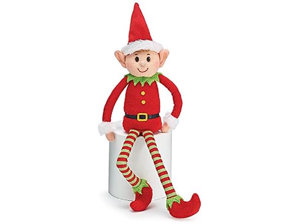 Plush Little Elf Soft Stuffed Santa Helper
