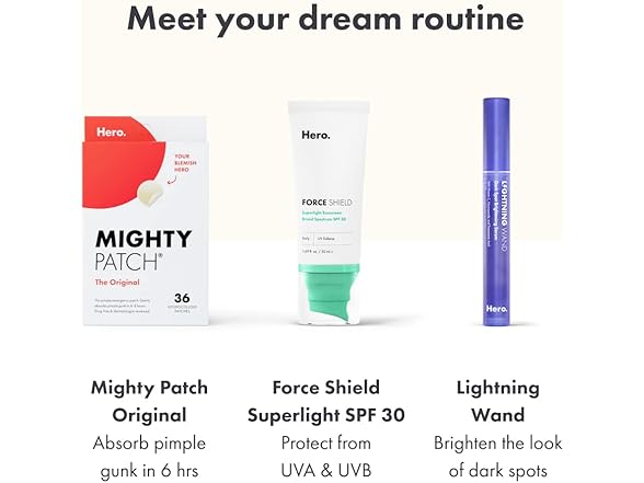 Hero Cosmetics Force Shield Superlight Sunscreen