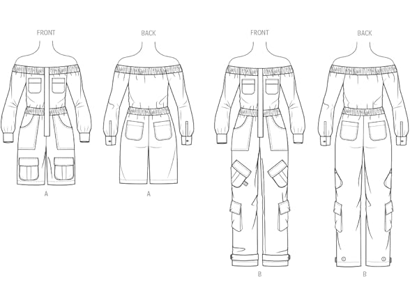 Know Me Misses' Jumpsuit Sewing Pattern