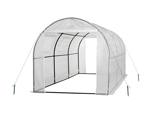 Ogrow Deluxe WALK-IN Portable Greenhouse White Cover