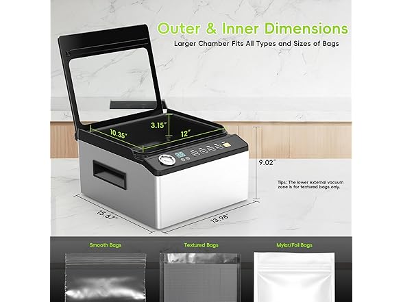 Tiitss Chamber Vacuum Sealer
