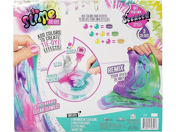 Canal Toys Premade Tie Dye Slime Kit