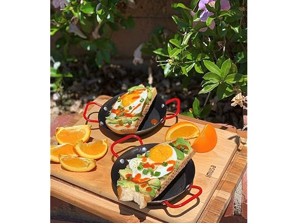 IMUSA USA Paella Pan, 6"